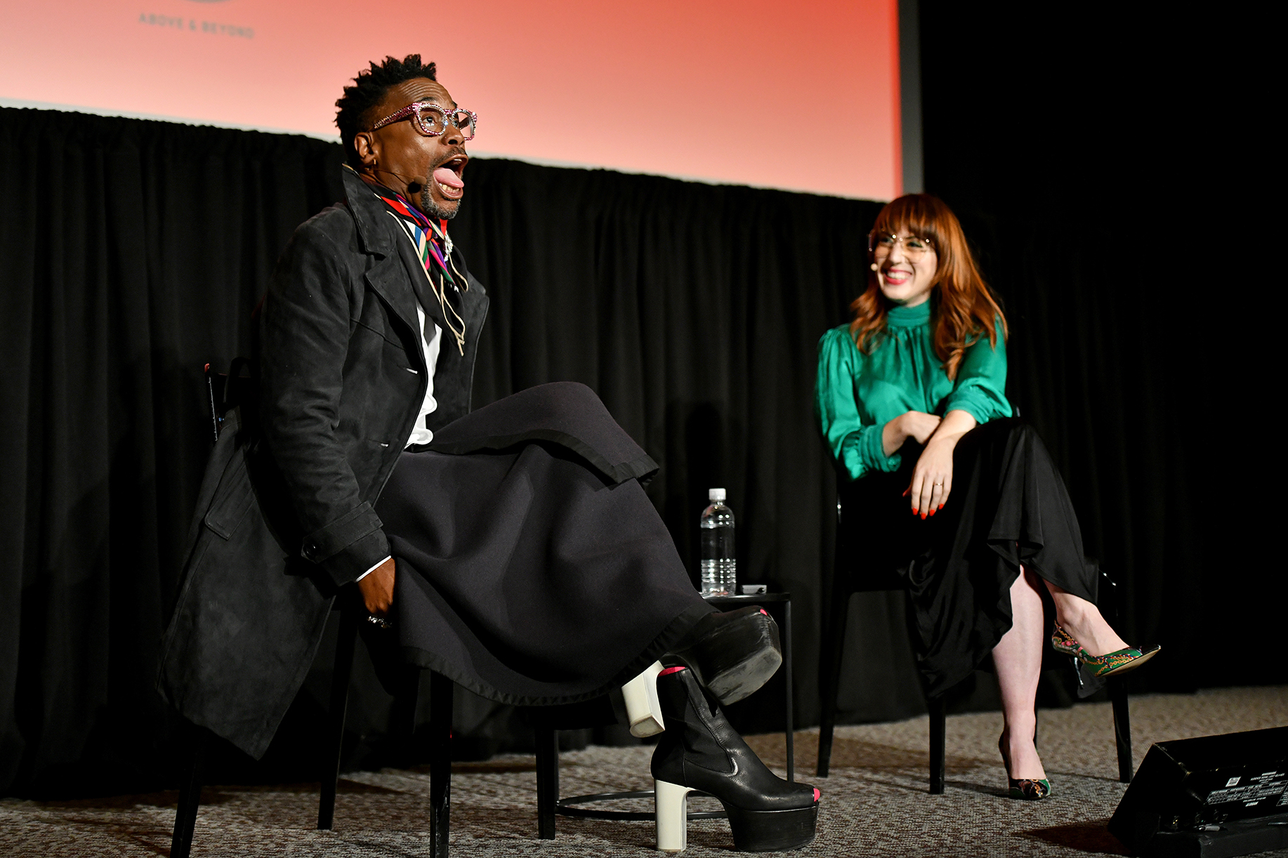 Billy Porter and Rachel Syme, 2019